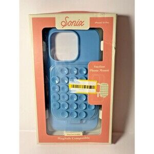 Sonix Apple iPhone 16 Pro Suction MagSafe Silicone Phone Case &Mount in Blue